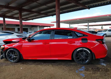 2025 Honda Civic Sport z USA, uszkodzony, nr VIN 2HGFE2F54SH506392